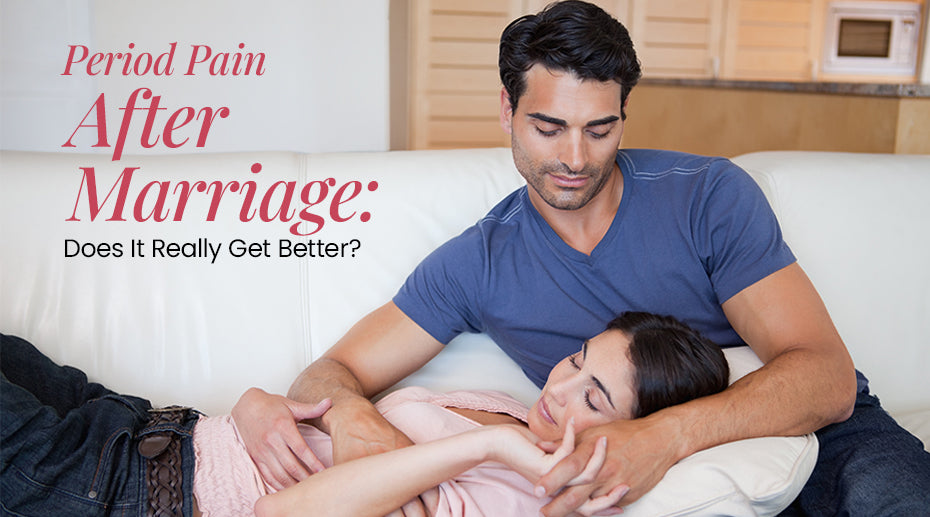 does period pain reduce after marriage