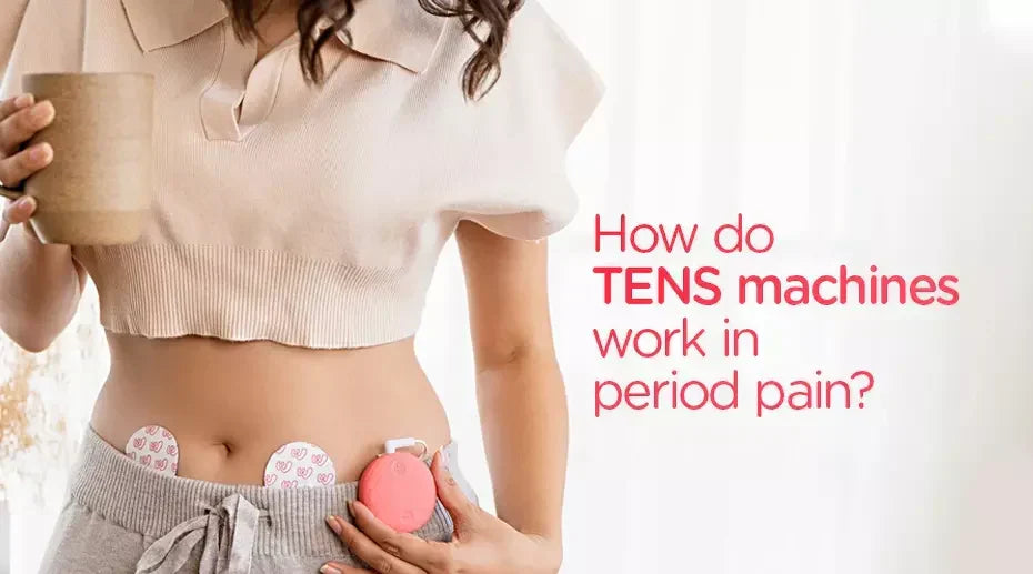 How do TENS machines work in period pain?