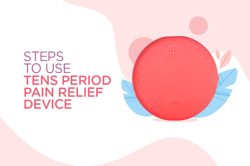 Process of Using Period Pain Relief Device