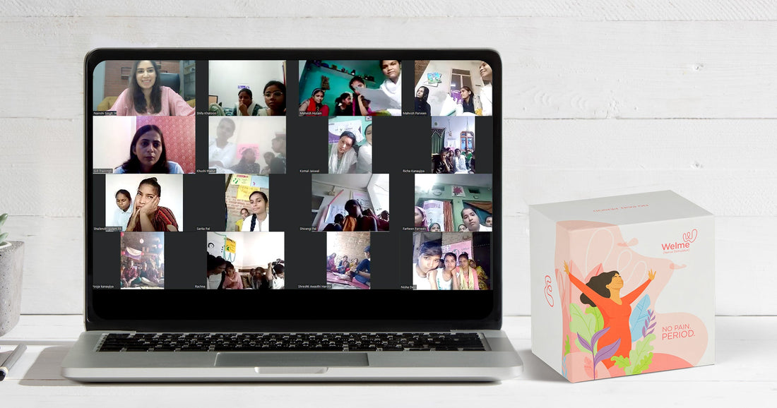 A learning and growing community for Menstruation Hygiene with Welme and Milaan Foundation