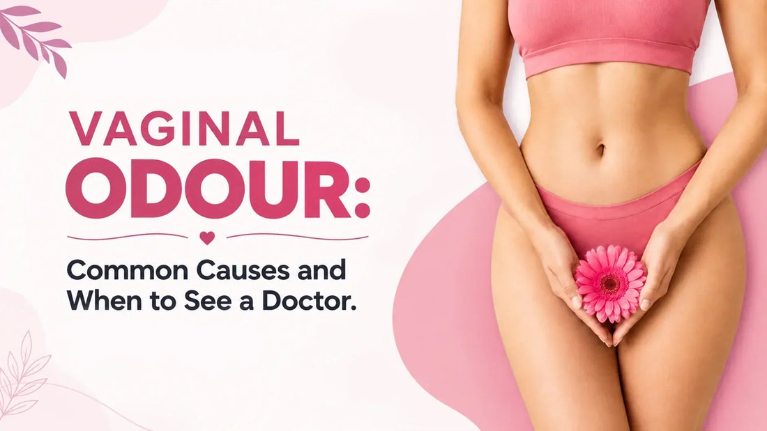 Woman thinking about vaginal odour causes and when to see a doctor
