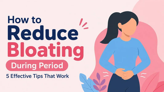 How to Reduce Bloating During Period: 5 Effective Tips That Work — illustrated blog cover
