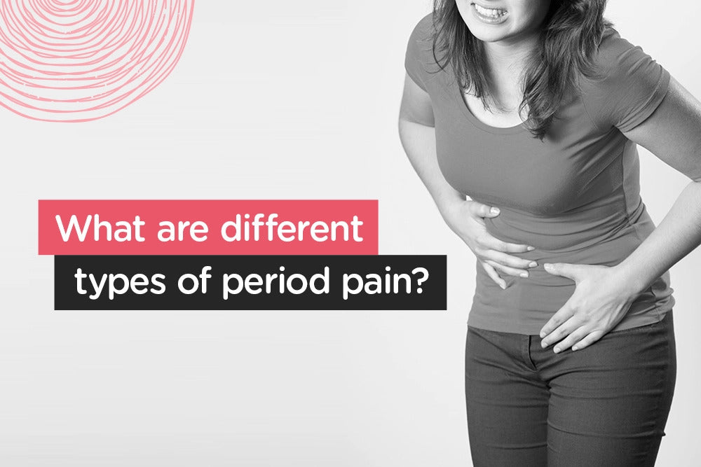 What are different types of period pain?